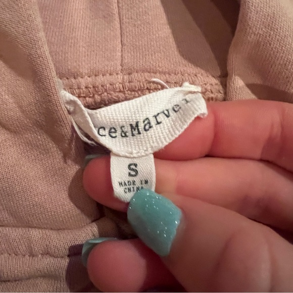 Tie dye zip up hoodie - Picture 4 of 5